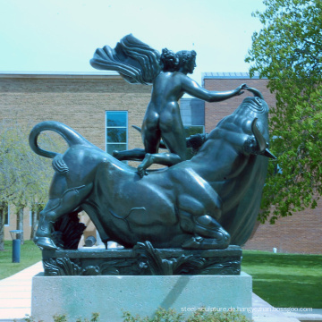 Bronzeskulptur der großen Bronzeskulptur des freien Raumes Bronze